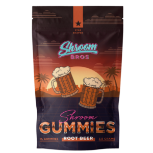 MAGIC MUSHROOMS GUMMIES – ROOT BEER (3.5G)