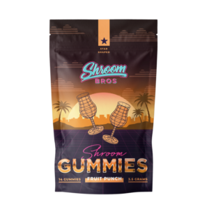 MAGIC MUSHROOMS GUMMIES – FRUIT PUNCH (3.5G)