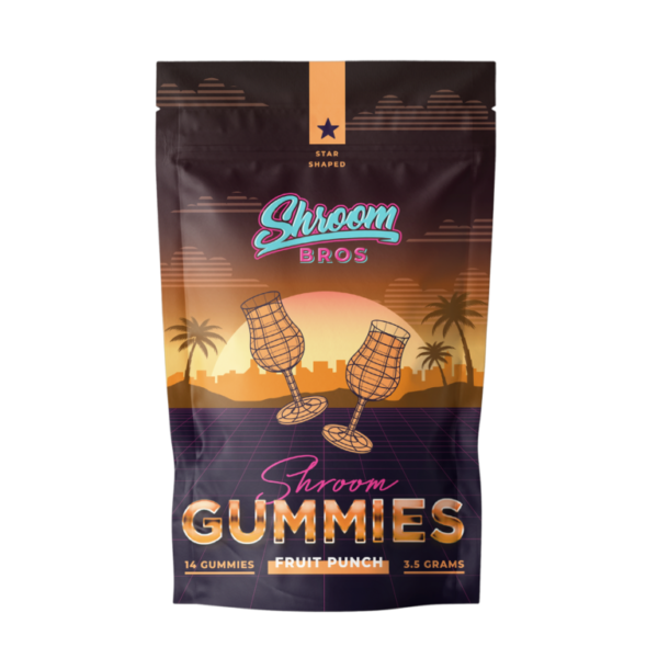 MAGIC MUSHROOMS GUMMIES – FRUIT PUNCH (3.5G)