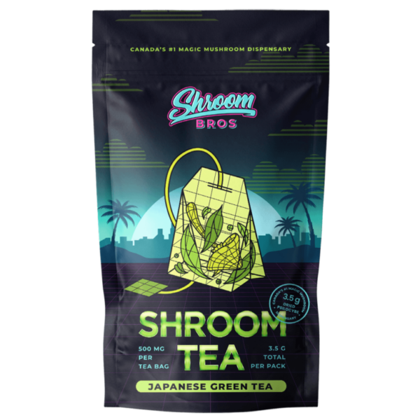 MAGIC MUSHROOM TEA – JAPANESE GREEN TEA