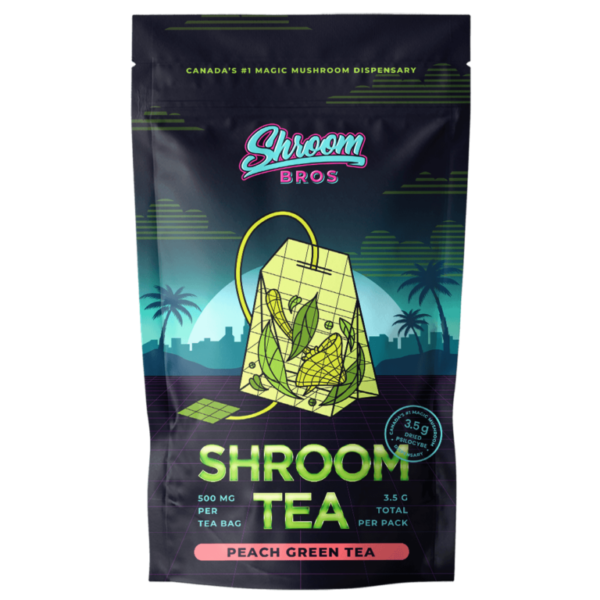 MAGIC MUSHROOM TEA – PEACH GREEN